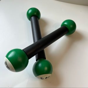 ZUMBA FITNESS TONING STICKS SHAKE WEIGHTS Exercise Equipment